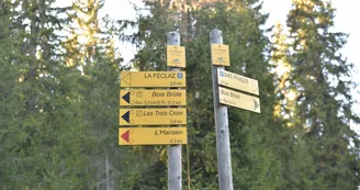 Piste noire "Les trois croix" Piste noire "Les trois croix"