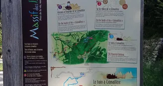 Randonnée pédestre "Le train à Crémaillère"_Trévignin