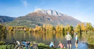 Tour des Bauges à vélo - Etape Chambéry Montagnes- Du Bourget du Lac au Lac Saint André_Le Bourget-du-Lac