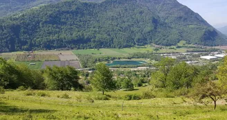 Vue sur le lac de Barouchat