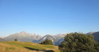 Itinéraire VAE - Croix de Feissons - Bozel - Feissons sur Salins