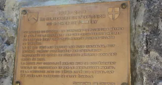 Plaque commémorative, 1913