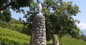 Balade des Calloudes - Vierge des vignes - Arbin