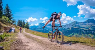 VTT Éco bleu