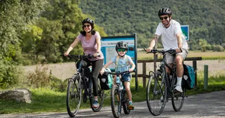 Vélo en famille sur ViaRhôna
