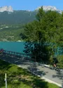Voie verte du tour du lac d'Annecy à Doussard