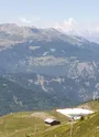 Photo de la vue du départ de la balade au Gros Crey