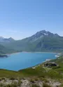 Le fort de Ronce et le lac du Mont Cenis