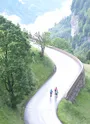 Montée du Col des Aravis
