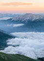 Mer de nuages sur Bardonnecchia