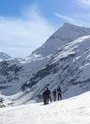 Sortie raquettes au-dessus de Bonneval sur Arc