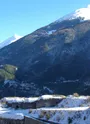 Vue sur le fort du Replaton avec la pointe de La Norma en arrière Plan