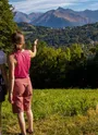 Randonneuses sur les sentiers du circuit de la cochette.