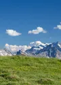 Vue depuis les crêtes du Mont Jovet - Bozel