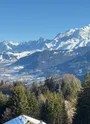 Panorama sur le Mont-Blanc