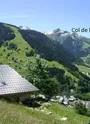 Col de la Bâthie et vue sur Arêches