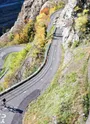 Dans l'ascension des lacets de Montvernier