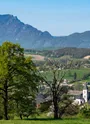 Vue sur St Offenge et la dent du Chat