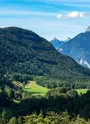 Vue sur le massif