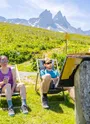 Arrivée au chalet d'la Croë.