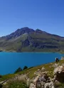 Mont-Cenis, lac, sentier découverte de la Pyramide