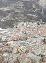 Vue de Moûtiers depuis le Belvédère