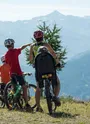 Panorama itinéraire enduro Savoie