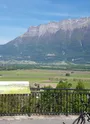Fort d'Aiton vue sur les Bauges