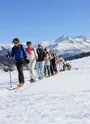 En direction du Mont-Bisanne