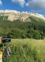 Vue sur le margériaz depuis Planpalais