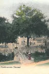 Le château et les thermes de la Bauche