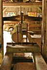 Scierie à grand cadre